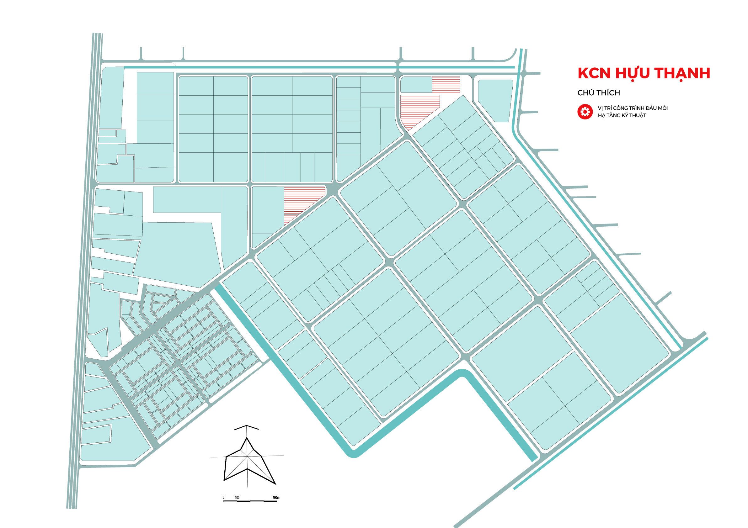 Bản vẽ KCN Hựu Thạnh